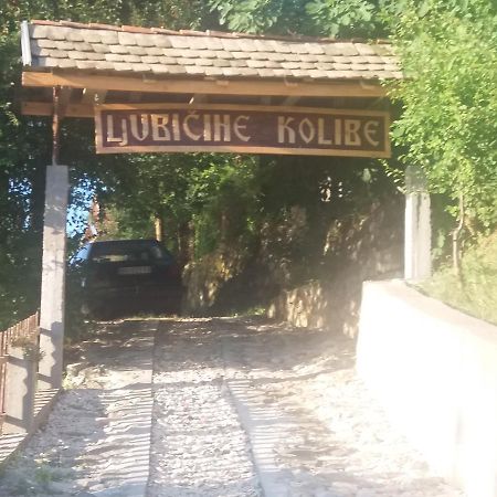 Chalet Ljubicine Kolibe Golubinje Exteriör bild