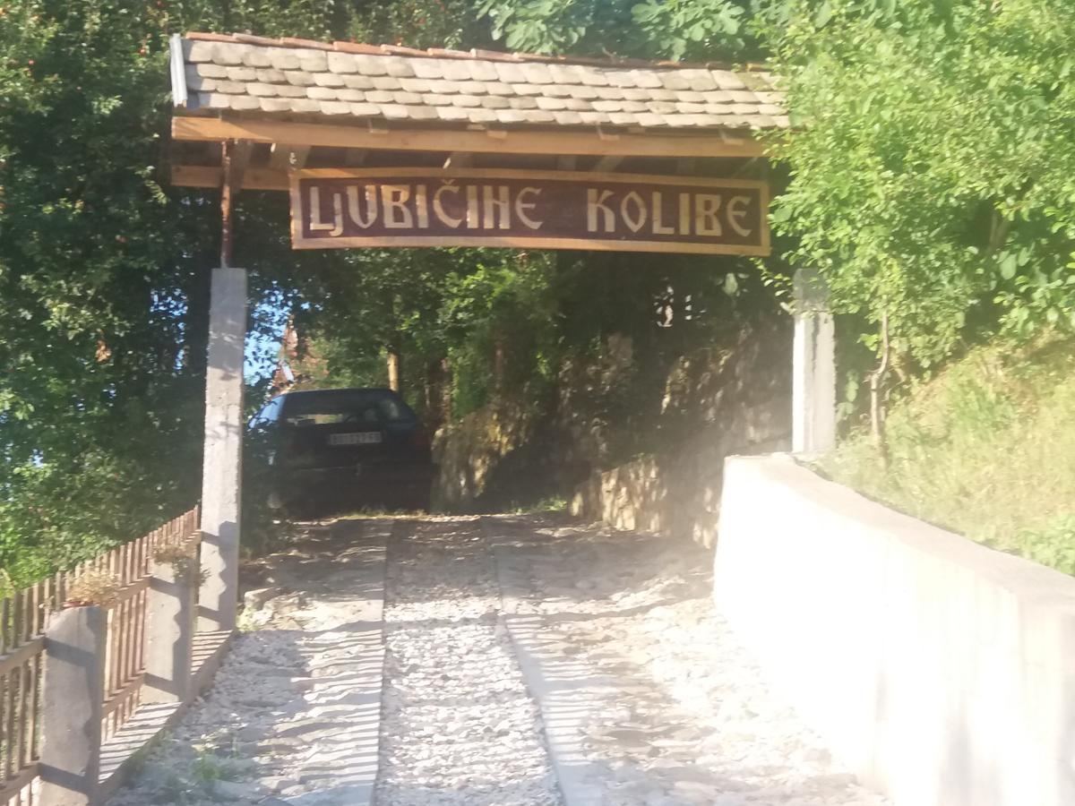 Chalet Ljubicine Kolibe Golubinje Exteriör bild